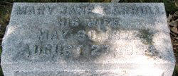 CARROLL Mary Jane 1872-1939 grave.jpg
